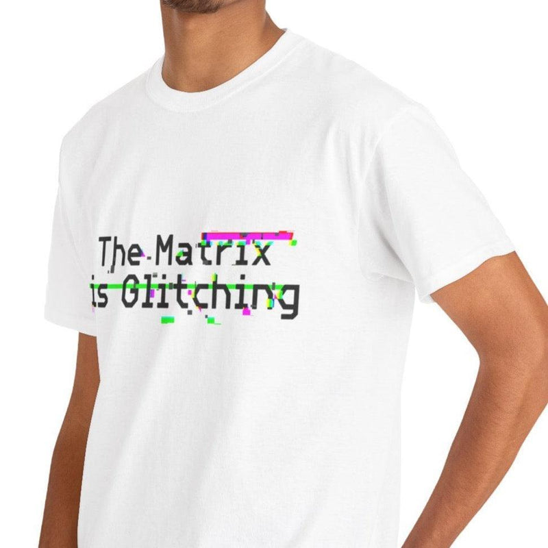 The Matrix Is Glitching T-Shirt | Digital Tech Graphic Tee