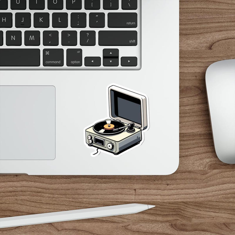 Vinyl player Waterproof Sticker