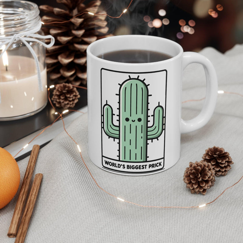 World’s Biggest Prick Cactus Mug | Cheeky 11 oz Gift