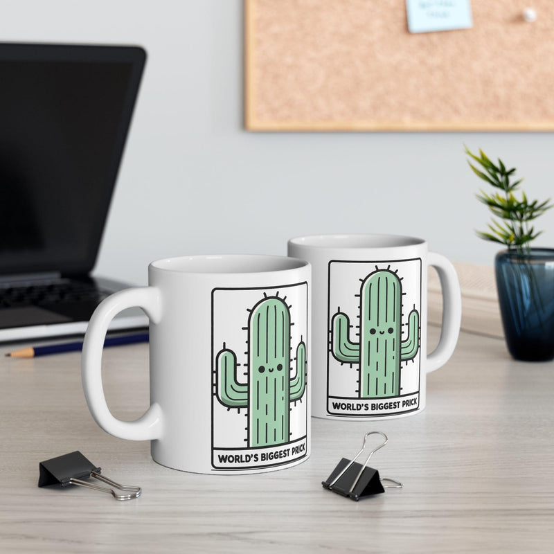 World’s Biggest Prick Cactus Mug | Cheeky 11 oz Gift