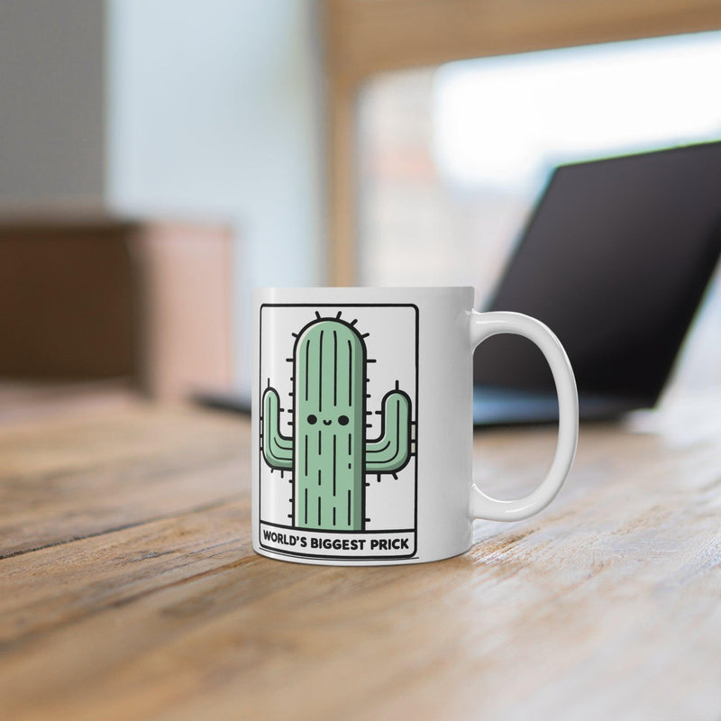 World’s Biggest Prick Cactus Mug | Cheeky 11 oz Gift