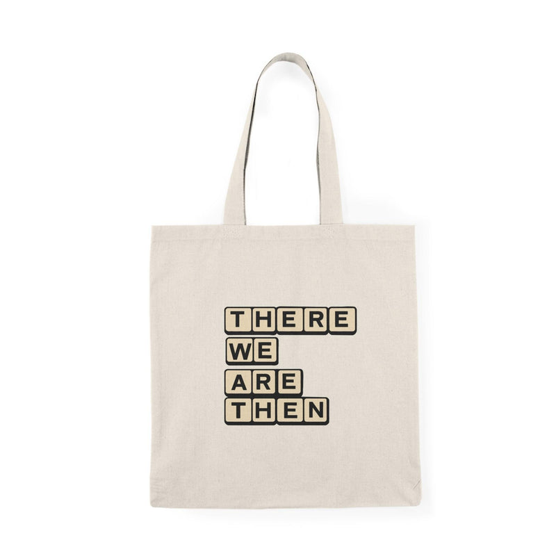 Scrabble Cheek Tote – Witty Wordplay Bold Statement Bag