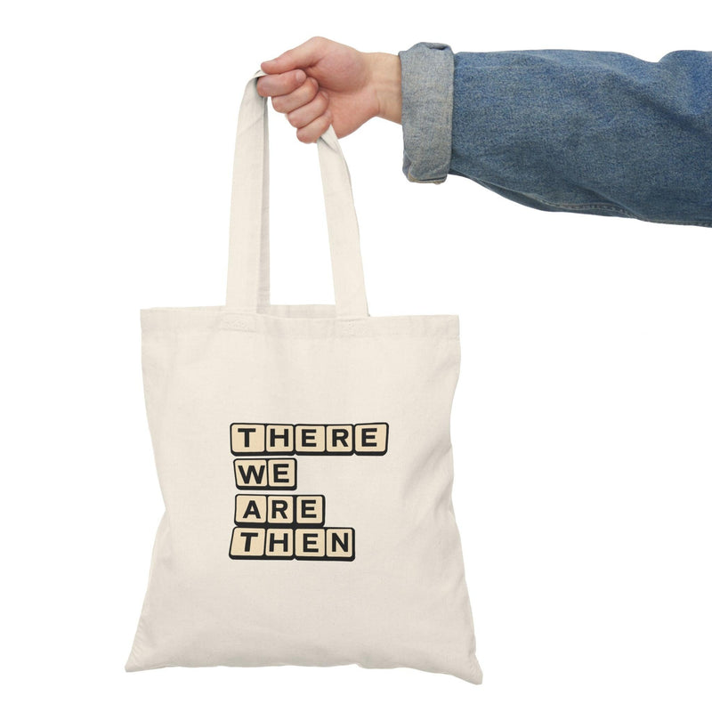 Scrabble Cheek Tote – Witty Wordplay Bold Statement Bag