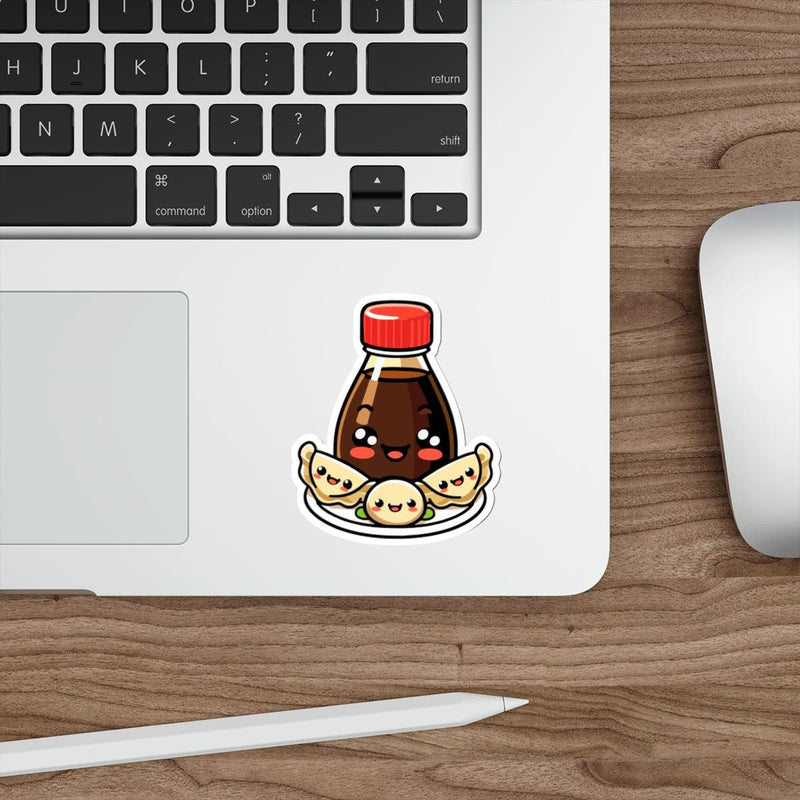 Soy Sauce & Gyozas Sticker – Cute Asian Food Vinyl Decal