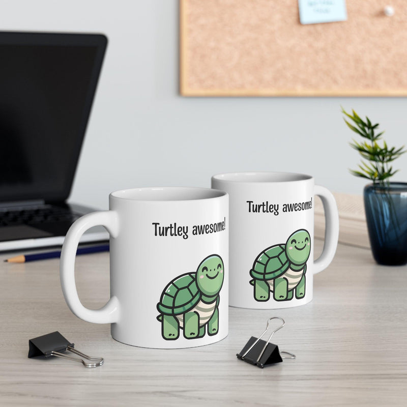 Turtley Awesome! Turtle Mug | Cute 11 oz Gift