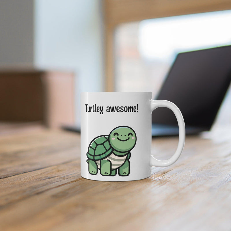 Turtley Awesome! Turtle Mug | Cute 11 oz Gift