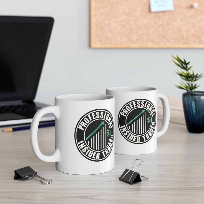 Professional Insider Trader Mug | Finance Pun 11 oz