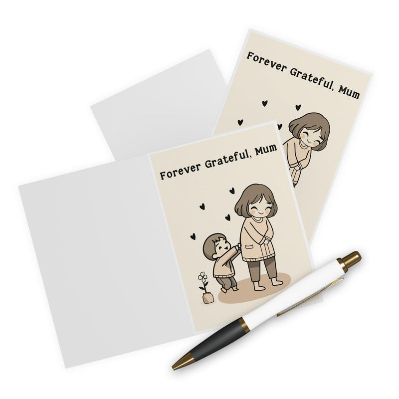 Forever Grateful Mum/Mom – Elegant Mother's Day Card