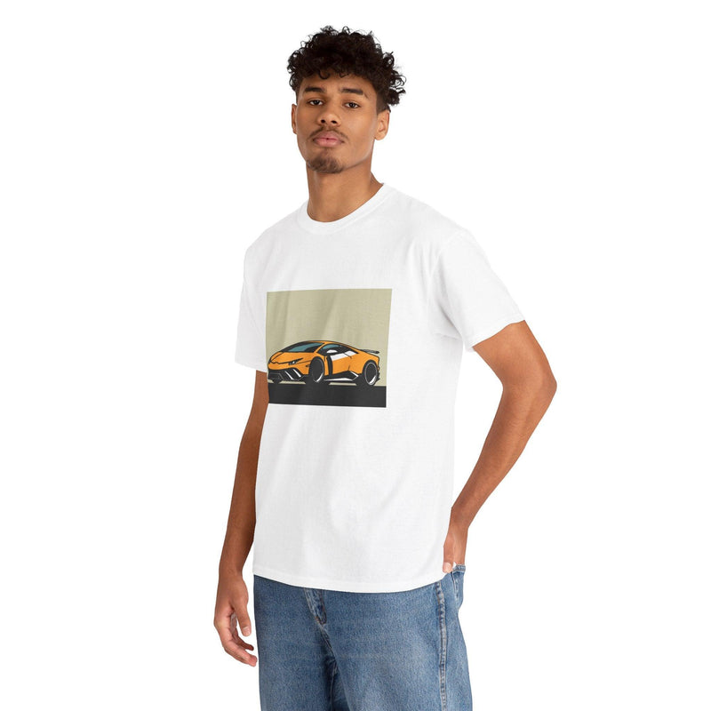 Minimalistic Lambo T-Shirt – Sleek Luxury Car Design Tee