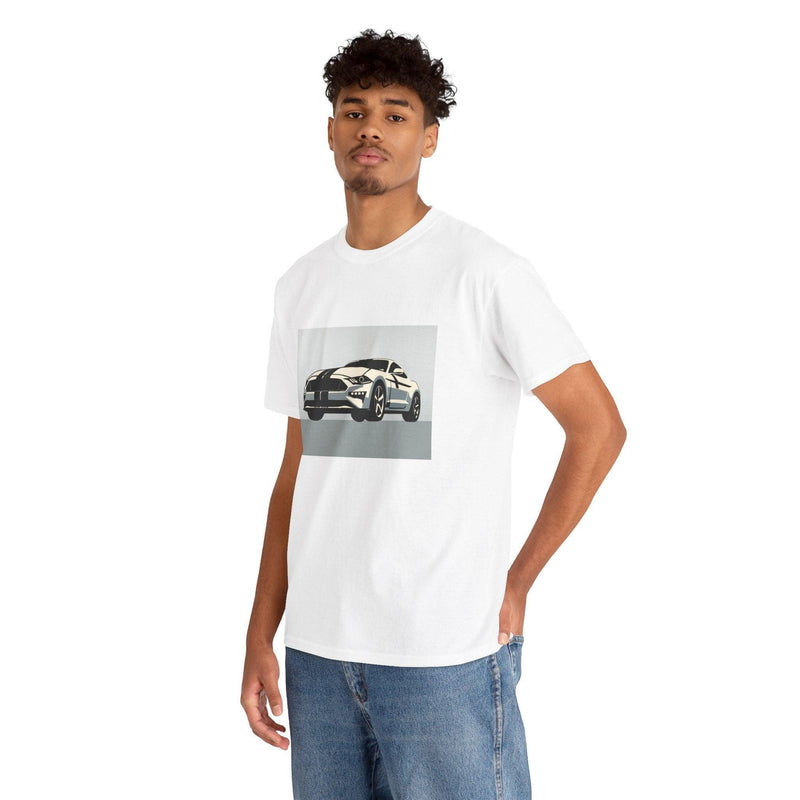 Minimalistic Mustang T-Shirt – Classic American Muscle Tee