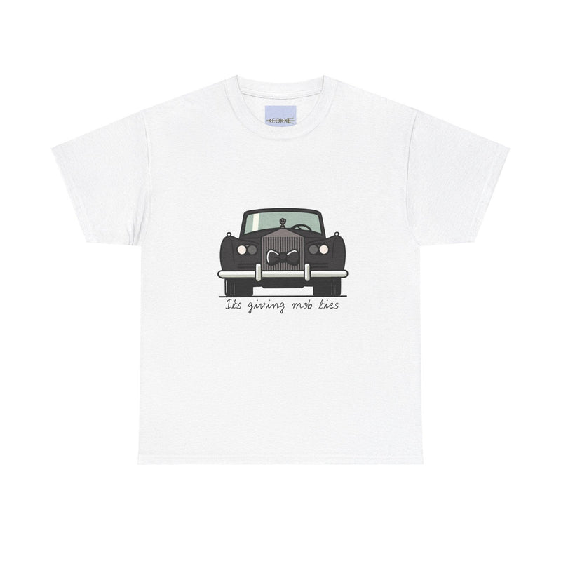 It’s Giving Mob Ties T-Shirt – Rolls Royce Luxury Graphic Tee