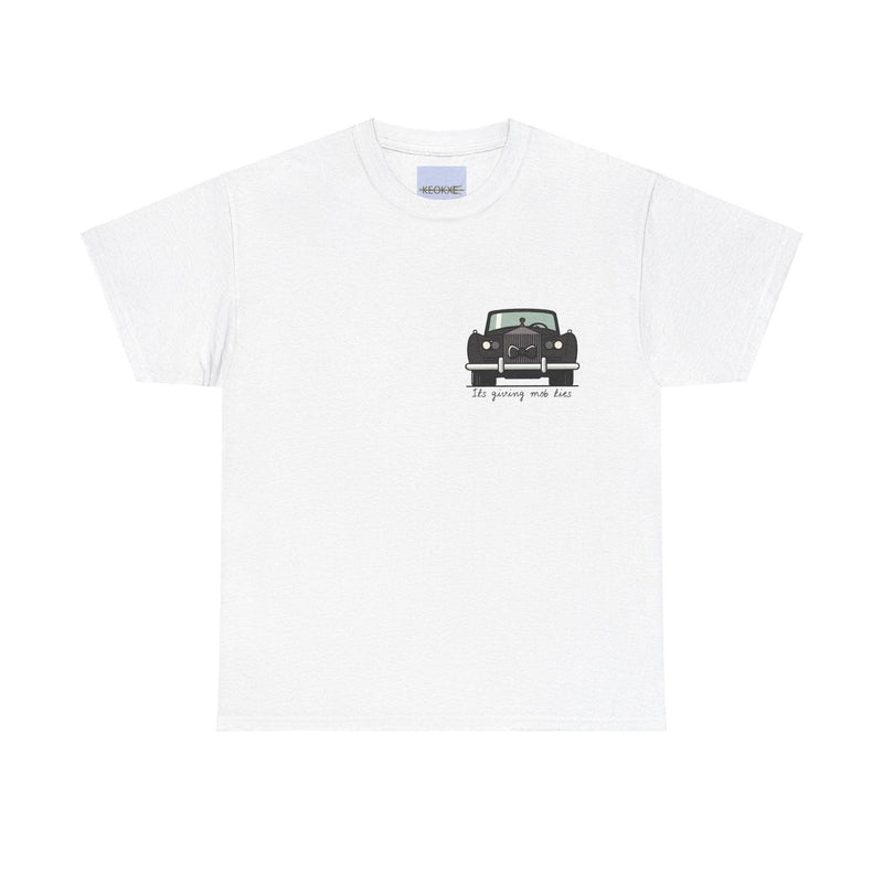 It’s Giving Mob Ties T-Shirt – Rolls Royce Luxury Graphic Tee