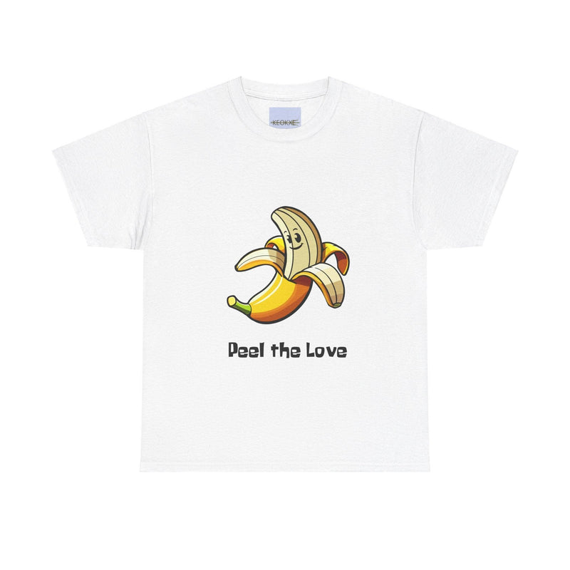 Peel the Love T-Shirt – Cute Banana Pun Graphic Tee