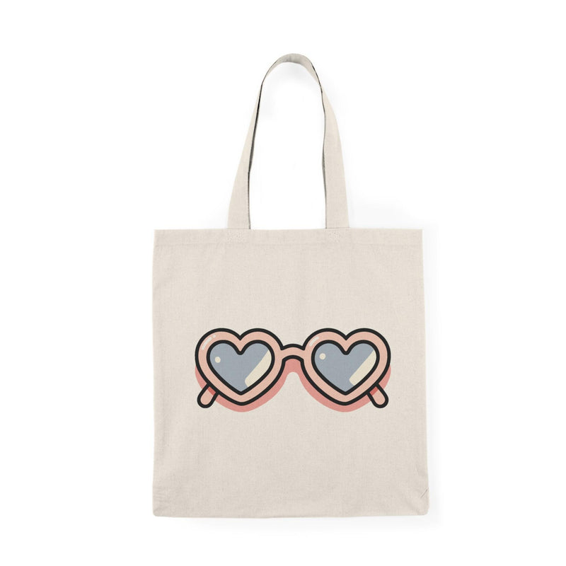 Rose Tinted Glasses Tote – Cute Optimistic Pink Aesthetic
