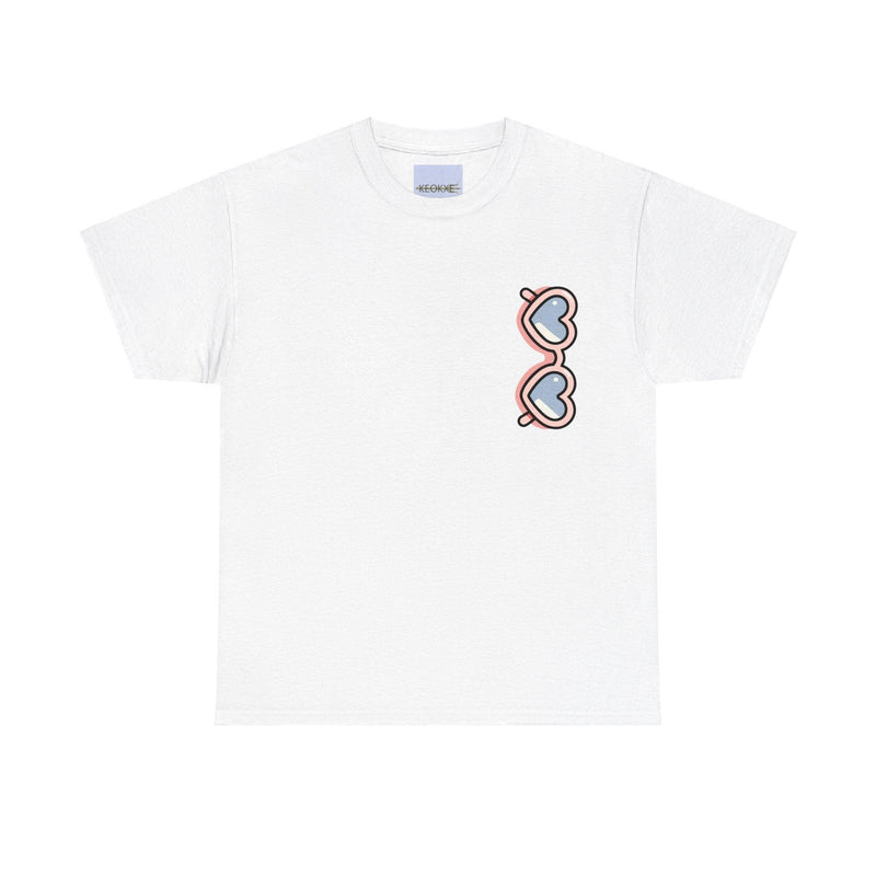 Rose-Tinted Glasses – Fun & Stylish Graphic Tee