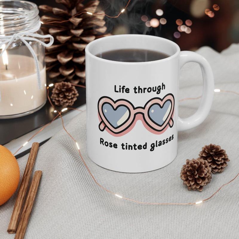 Rose-Tinted Glasses Mug | 11 oz Everyday Optimism