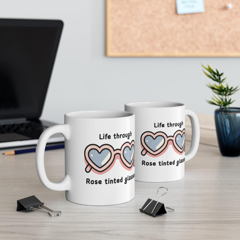 Rose-Tinted Glasses Mug | 11 oz Everyday Optimism