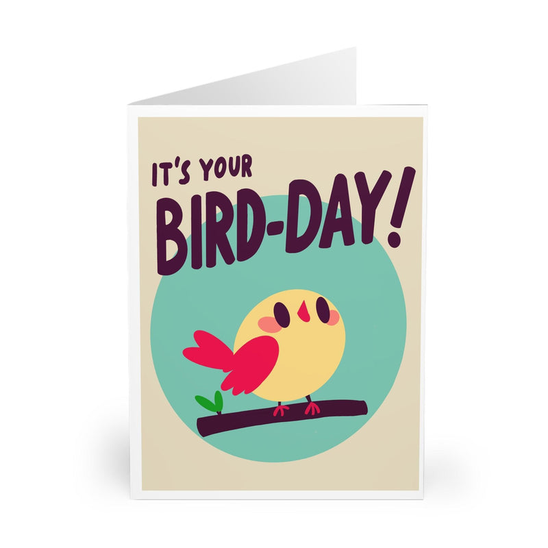 It's Your Bird-day Card – Cute Animal Birthday Greeting