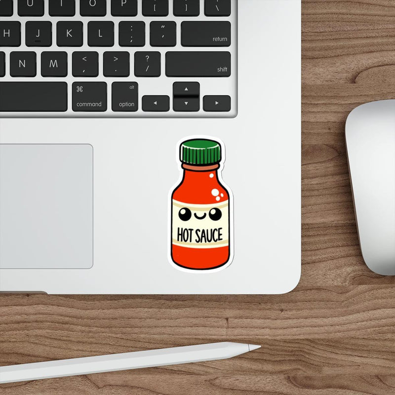 Cartoon Hot Sauce Sticker – Spicy Vinyl Food Sticker