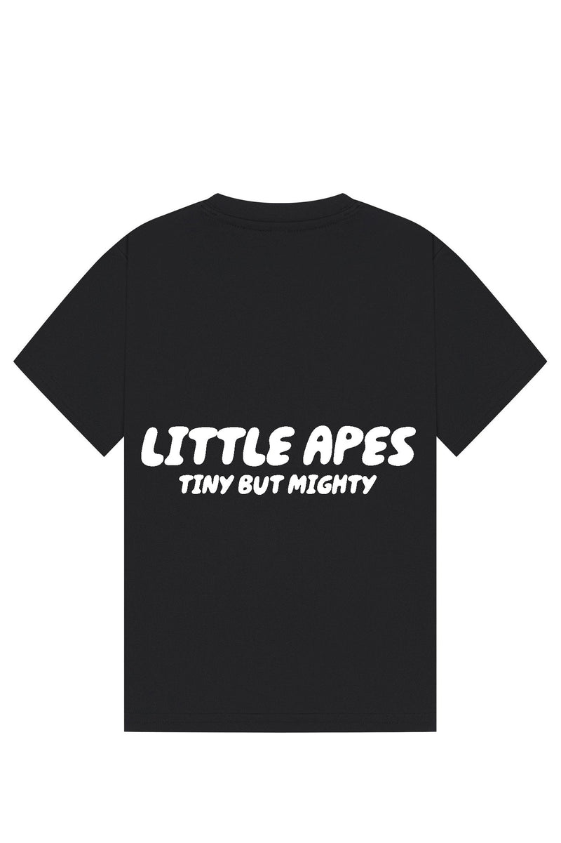 Little Apes Tiny But Mighty Tee - Black