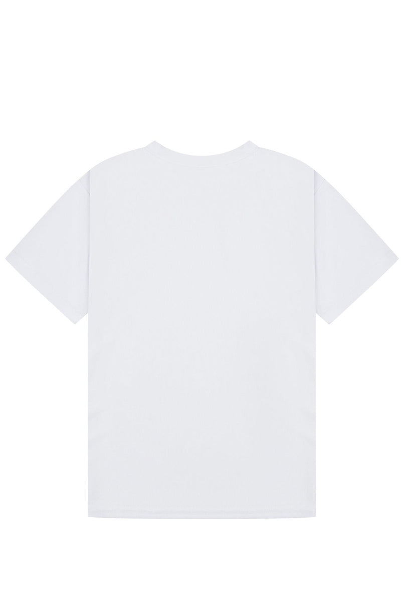 Little Apes My Dad Can't Lift Tee - White