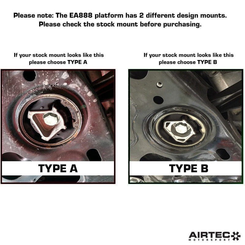 AIRTEC MOTORSPORT TORQUE MOUNT INSERT FOR MQB EA888