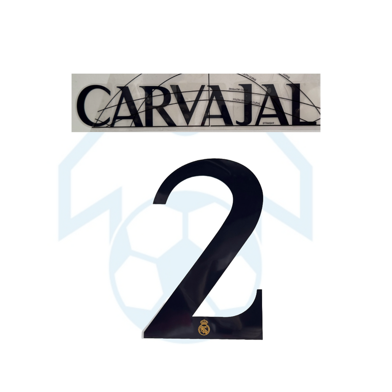 Real Madrid 2023-24 Name & Number - Adult/Player Size