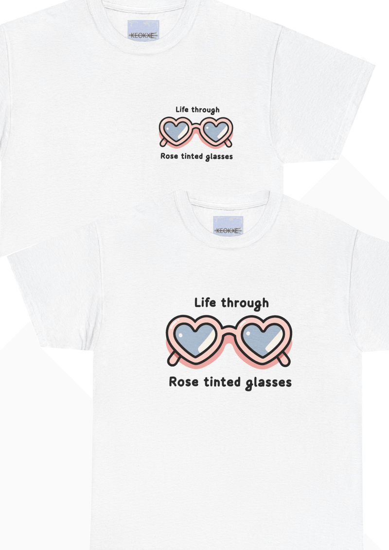 Life Through Rose-Tinted Glasses – Positivity Tee