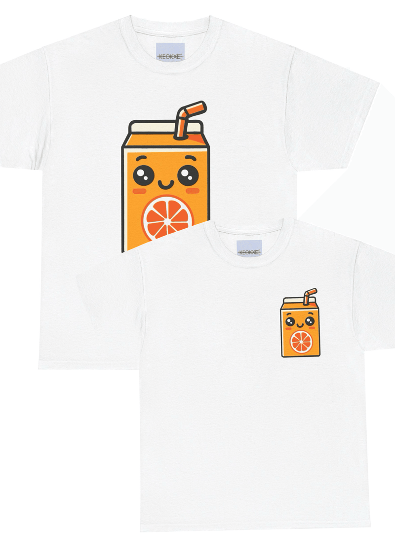 Orange juice box T-shirt
