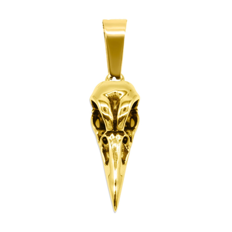 Charm Coven Gold Raven Charm
