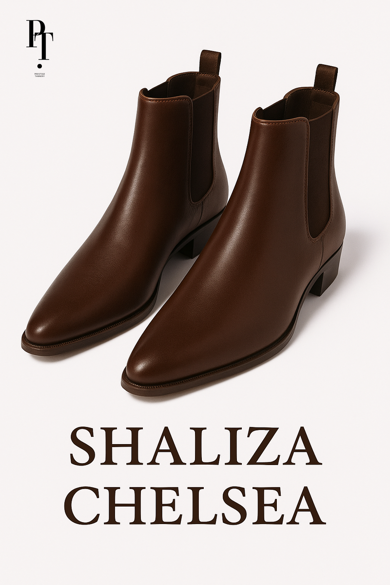 Women Shaliza Chelsea Boots Leather