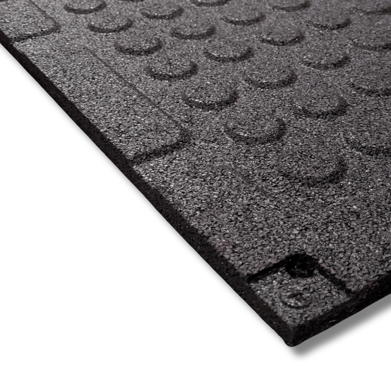 Onyx EPDM Premium Rubber Gym Tiles | 20mm