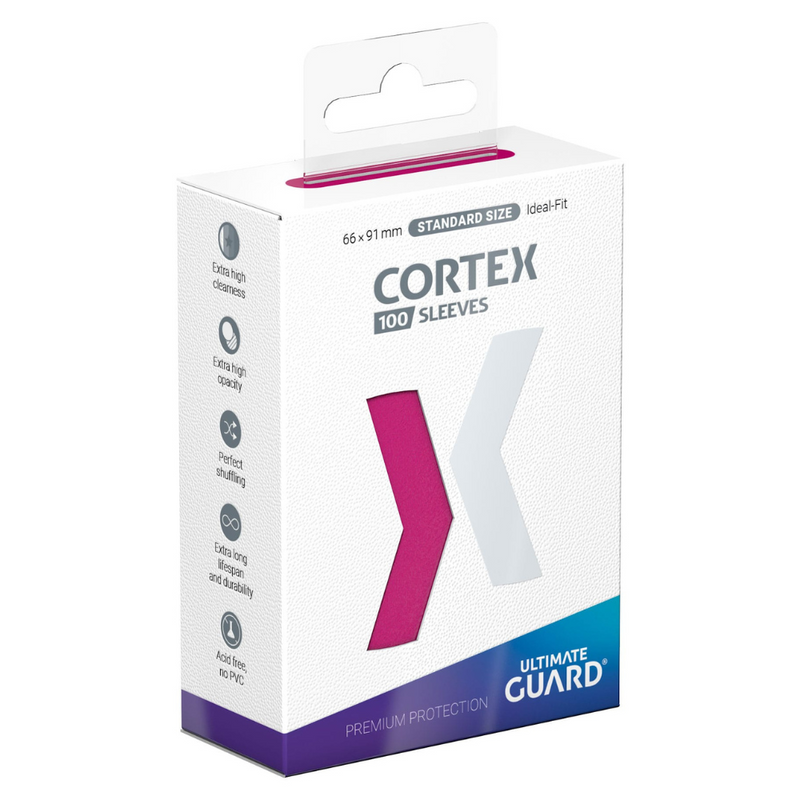 Ultimate Guard Cortex Sleeves Standard Size (100) - Pink
