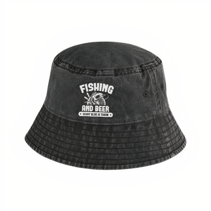 Fishing & Beer Bucket Hat