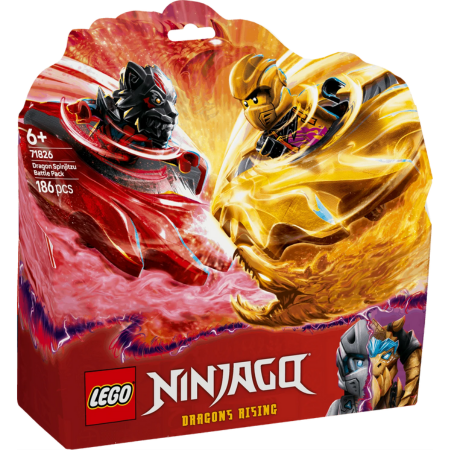 Lego Ninjago 71826 Dragon Spinjitzu Battle Pack Playset for Age 6 & Up