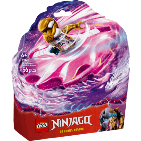 Lego Ninjago 71824 Sora's Dragon Spinjitzu Spinner Playset for Ages 6+