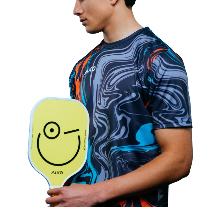 Aixo P11A Scorpion Series Mood 3K Raw Carbon Pickleball Padel