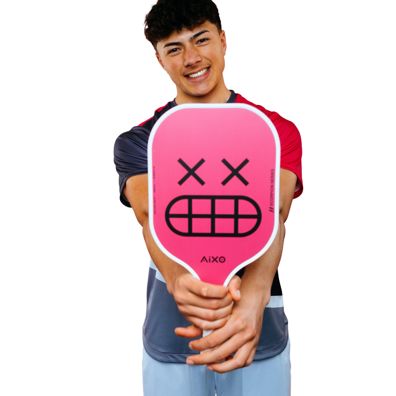 Aixo P11A Scorpion Series Mood 3K Raw Carbon Pickleball Padel