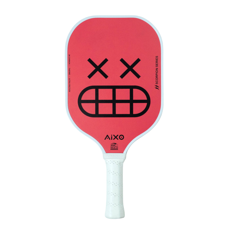 Aixo P11A Scorpion Series Mood 3K Raw Carbon Pickleball Padel