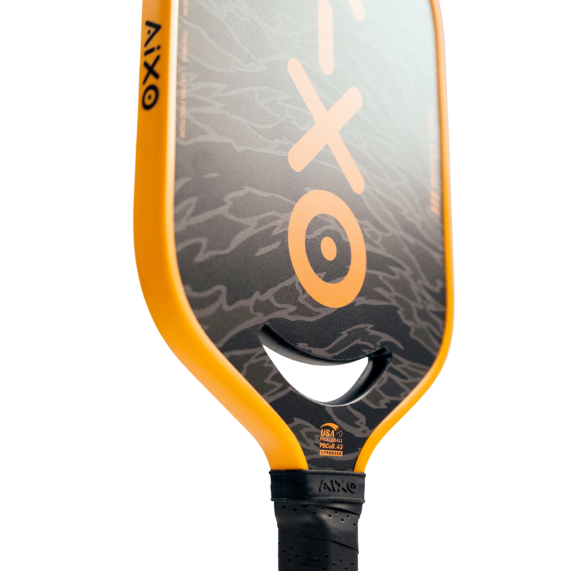 Aixo P14C Reaper Series Tiger King 18K Raw Carbon Pickleball Padel