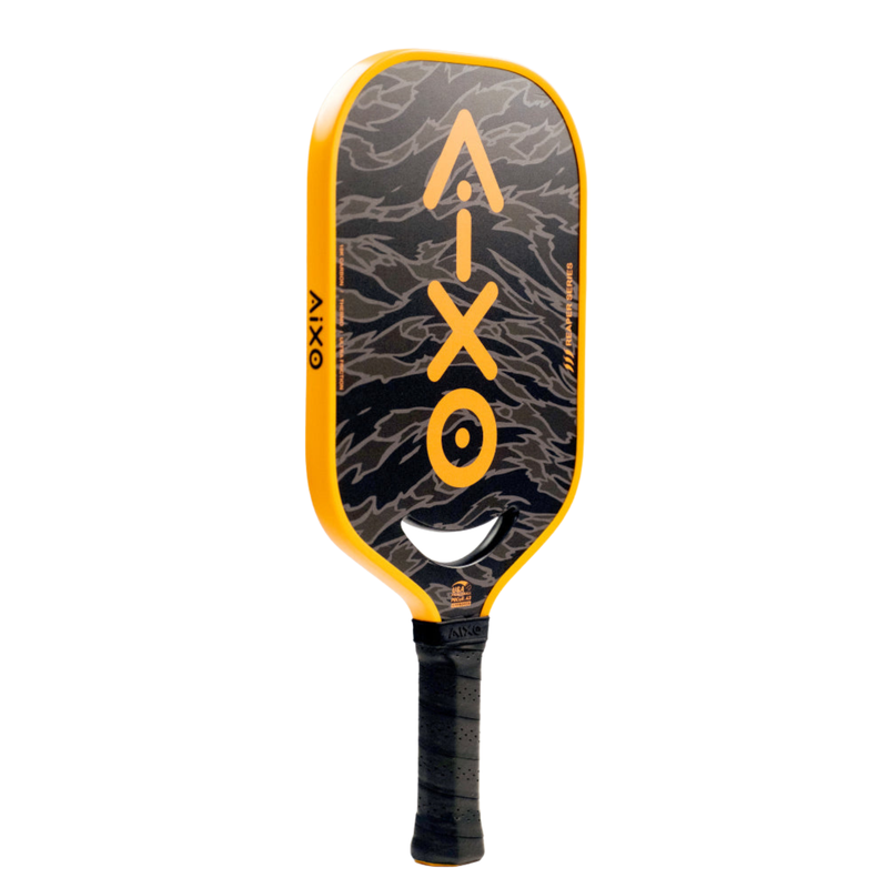 Aixo P14C Reaper Series Tiger King 18K Raw Carbon Pickleball Padel