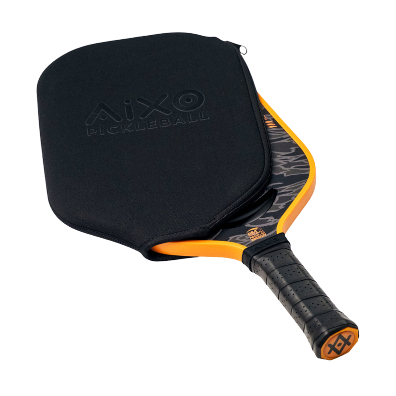 Aixo P14C Reaper Series Tiger King 18K Raw Carbon Pickleball Padel