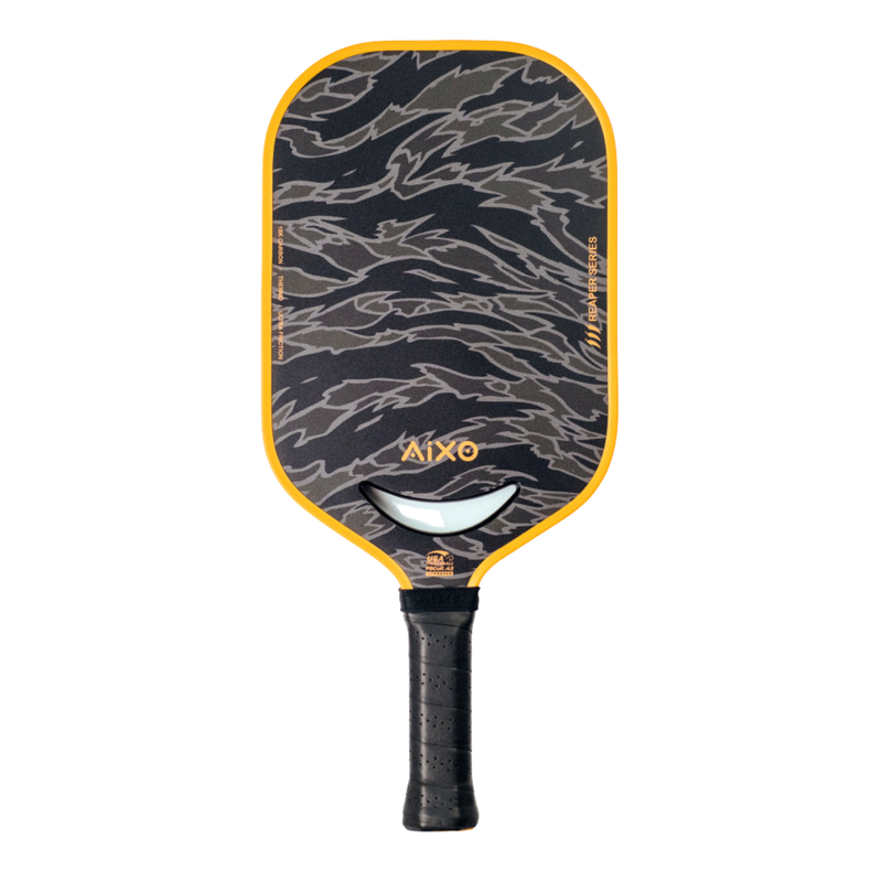 Aixo P14C Reaper Series Tiger King 18K Raw Carbon Pickleball Padel