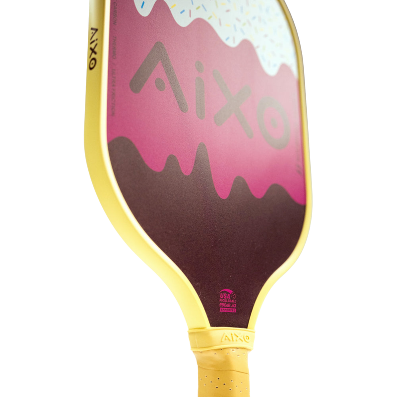 Aixo P11A Scorpion Series Lazy Sundae 3K Raw Carbon Pickleball Padel