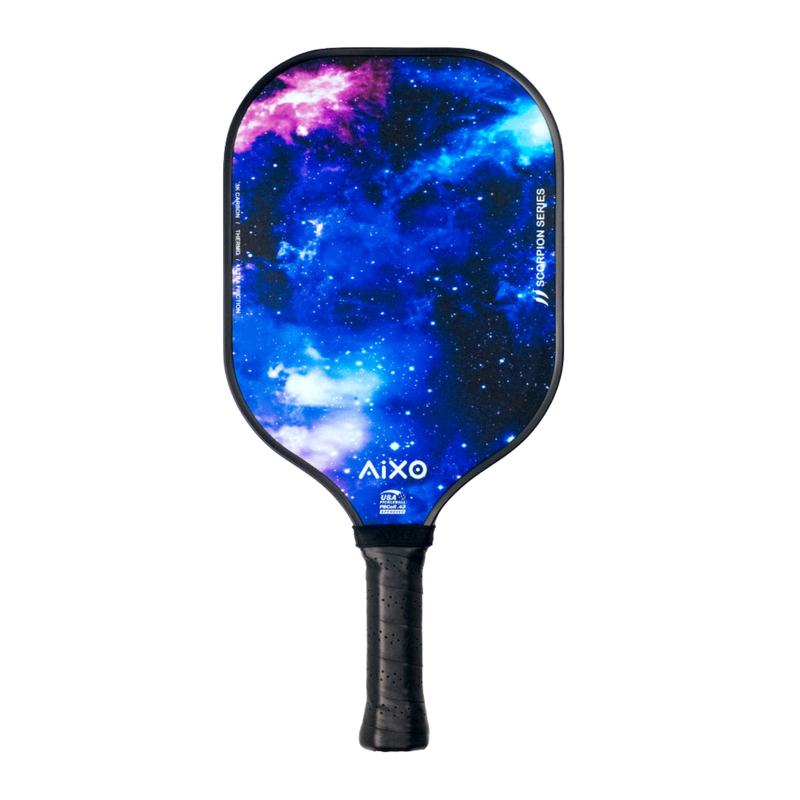 Aixo P11A Scorpion Series Spaceballs 3K Raw Carbon Pickleball Padel
