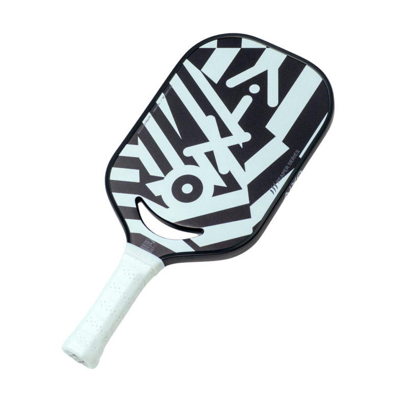 Aixo P14C Reaper Series Chaos Camo 18K Raw Carbon Pickleball Padel