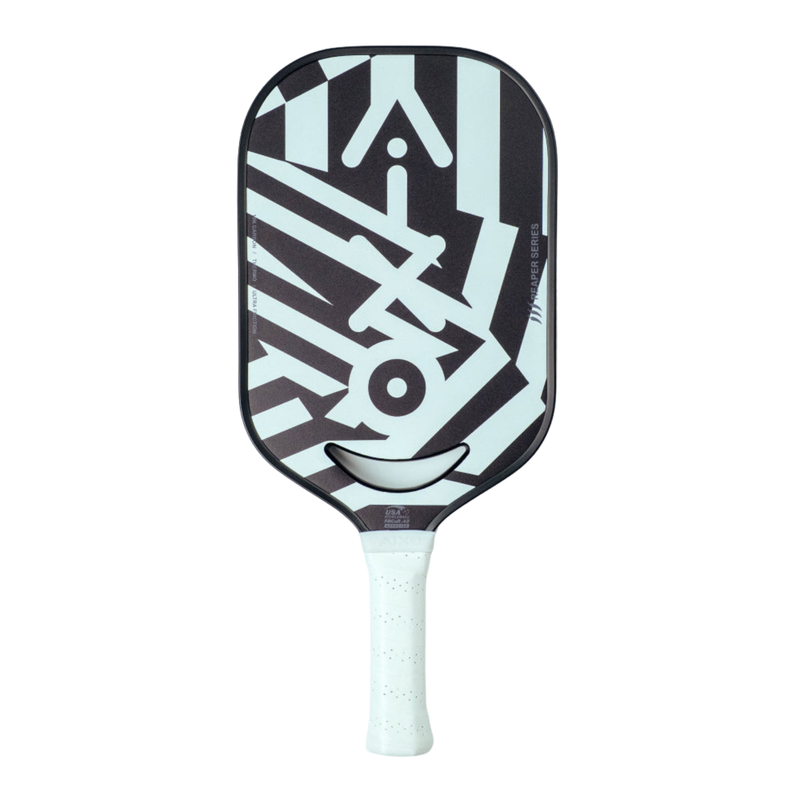 Aixo P14C Reaper Series Chaos Camo 18K Raw Carbon Pickleball Padel