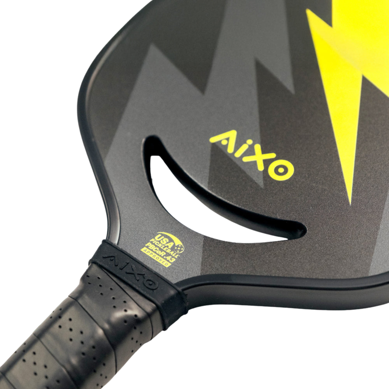 Aixo P14C Reaper Series Insane Bolt 18k Raw Carbon Pickleball Padel