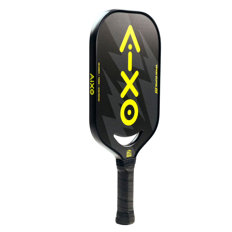 Aixo P14C Reaper Series Insane Bolt 18k Raw Carbon Pickleball Padel