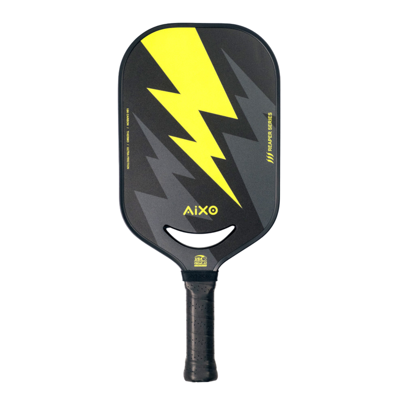 Aixo P14C Reaper Series Insane Bolt 18k Raw Carbon Pickleball Padel